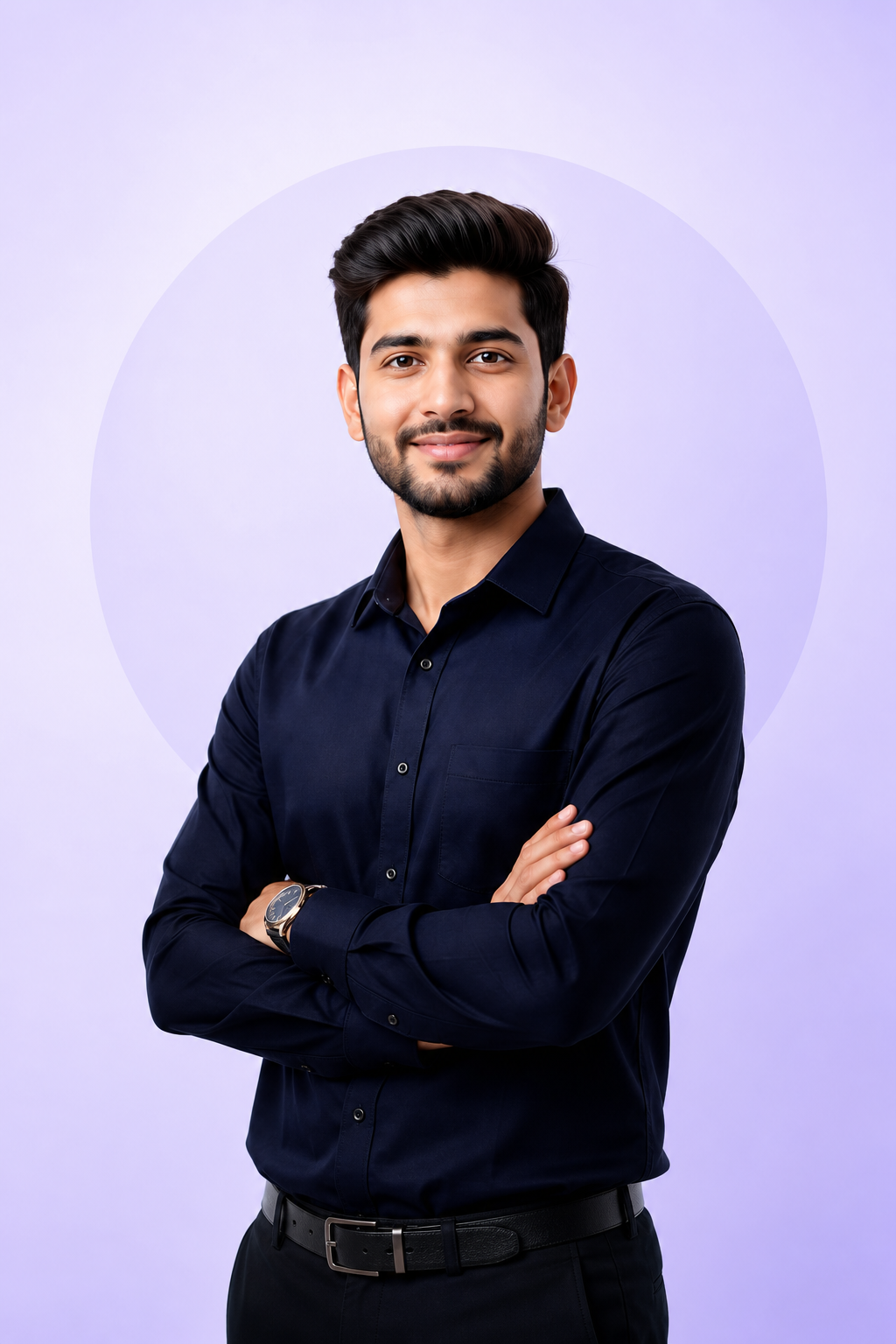 VyaparAI consultant helping a business with AI solutions